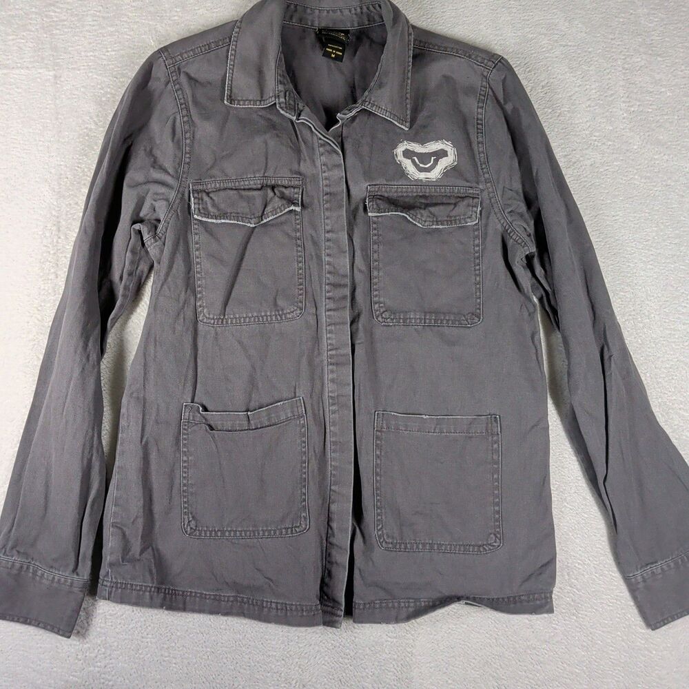 Lion King Safari Jacket Women's Medium Gray Disney Remember Who You Are